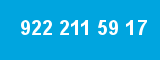 922 211 59 17 922 211 59 17